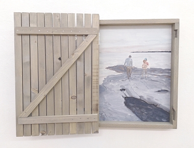 Öregrund, 2019 | Acryl auf Holz | 65 x 88 cm